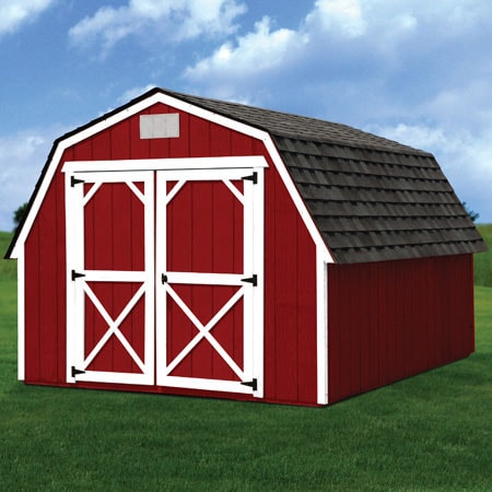 Derksen painted barn — portable barn for sale in Carencro, Louisiana